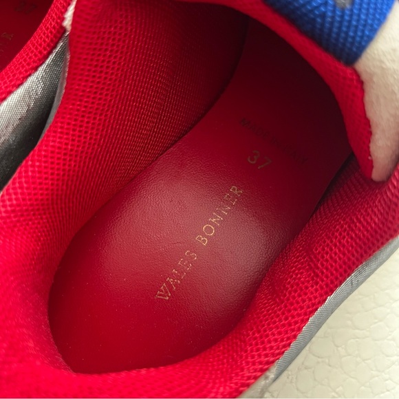 Wales Bonner Silver Paneled Sneakers size 7 - Picture 10 of 10